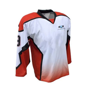 Maillot de hockey sur glace pour homme de haute qualité, séchage rapide, vêtements de sport, maillot de hockey sur glace grande taille - Product Image 1