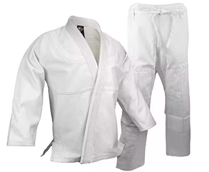 Uniforme de Karate Gi de Alta Calidad Personalizable Unisex Uniforme Profesional de Artes Marciales con Posición para Logotipo Frontal - Product Image 3