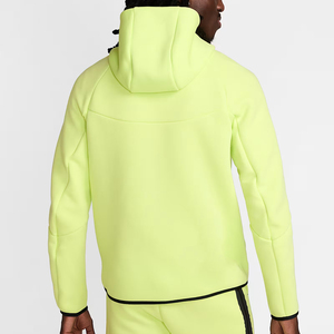 Urban Unisex Full-Zip Active Hoodie Veste imperméable coupe-vent Poche de rangement pour les bras Applique brodée 100% coton pour le jogging - Product Image 2