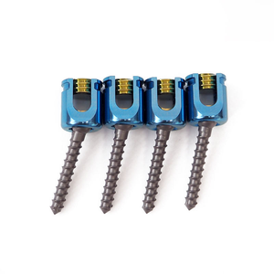 Tornillos Pediculares Manuales de Titanio de 2.5mm, 3.0mm, 3.5mm, Implantes Espinales Veterinarios, Implantes Ortopédicos para Cirugía Veterinaria - Product Image 6