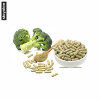 Capsules d'extrait de brocoli antioxydant 100% pur à base de plantes |   Sulforaphane |   Végétalien |   Adulte |   (6090, 120 Capsules)