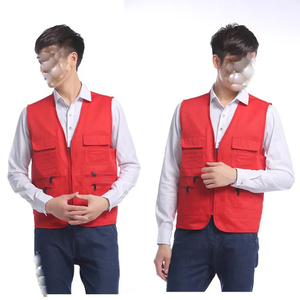 Custom Wholesale Fashion Spandex/Nylon Oversized Moto & Biker Style Waterproof Winter Men's Vest Jacket High Quality - Product Image 1