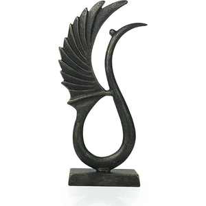 Sculpture d'oiseau en métal artisanale au design unique pour la pelouse ou la terrasse et la décoration paysagère disponible à un prix raisonnable - Product Image 2