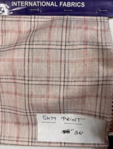 Tela de Poliviscosa con Estampado Digital de Alta Calidad, Diseño SKM, Tejido para Camisas y Vestidos Infantiles |   Exportación al por Mayor - Product Image 5