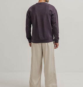 Ropa de hombre sudaderas con capucha sudaderas al por mayor de calidad superior peso pesado algodón francés Terry Streetwear cuello redondo Casual sudaderas - Product Image 6