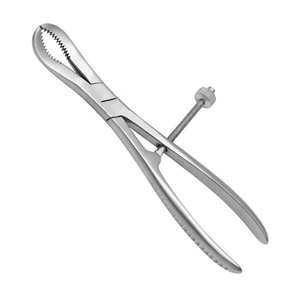 Fórceps de sujeción de hueso profesional de 13cm con bloqueo de velocidad Instrumento quirúrgico ortopédico de acero inoxidable para fijación de huesos - Product Image 1