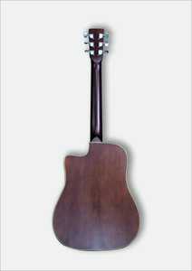 Guitare acoustique SOLOBEAT de haute qualité, table en bois de tilleul massif, touche en palissandre, fond/côtés en bois de tilleul, pour débutants et professionnels - Product Image 2