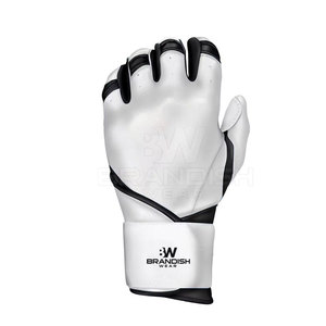 Último diseño Guantes de bateo de béisbol Material de cuero Guantes de bateo de béisbol 2025 Tasa de venta completa - Product Image 2