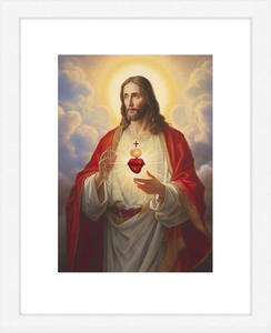 Sacré-cœur <span class=keywords><strong>de</strong></span> jésus religieux décor à la maison et peintures <span class=keywords><strong>de</strong></span> jésus <span class=keywords><strong>Christ</strong></span> pour salon décor jésus photos affiche pour église - Product Image 1