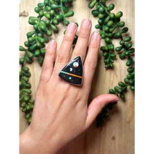 Bague artisanale Harold Smith en topaze multicolore et argent sterling, taille 6.5, pour un usage quotidien ou comme cadeau - Product Image 5