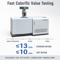 Calorímetro Automático U-Therm ISO 1928 ASTM D5865, Instrumento de Análisis del Valor Calorífico con Precisión del 0.1% para Pruebas de Carbón