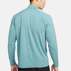 Camiseta de alta calidad para hombre 100% algodón liso ropa en blanco moda hombres transpirable personalizado cuello redondo camisetas de manga larga - Product Image 2