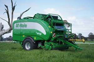 McHale 991 High Speed Automatic Tractor Bale Wrapper Silage <b>Baler</b> Engine Gearbox High Productivity Farm Machinery - Product Image 4