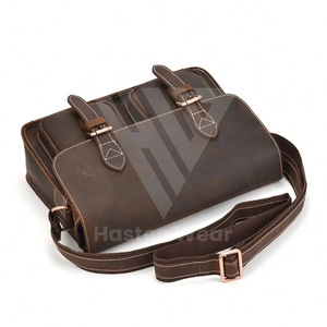 OEM venta al por mayor Unisex adultos bolsas de mensajero de alta calidad de estilo Vintage y Retro elegante moda hombro bolsas de viaje - Product Image 3