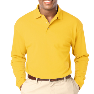 เสื้อโปโลสุภาพบุรุษสีทันสมัยสำหรับผู้ชายเสื้อแนวสปอร์ตลำลอง - Product Image 6