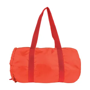 Borsa Cilindrica Riutilizzabile 210D Personalizzata, Zaino Sportivo con Coulisse per Promozione Gadget - Product Image 3