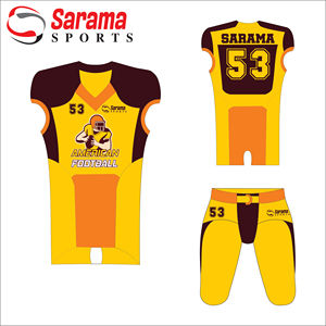 Top Quality Custom logo Wholesale High Manufacturer Cheap Price Best Material American <b>Football</b> Uniform - Product Image 2