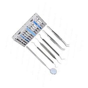 Kit de 6 instruments chirurgicaux pour le nerf ombilical, outils d'examen dentaire, manuels, en acier inoxydable de haute qualité, certifiés CE, garantie 3 ans - Product Image 5