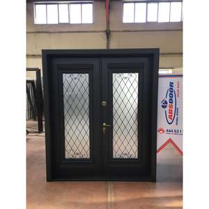 Puertas de Seguridad Personalizables ABSDOOR PARISIENNE para Hoteles, Acero Inoxidable de Lujo, Aislamiento Térmico, Vidrio Irrompible, Turquía - Product Image 5