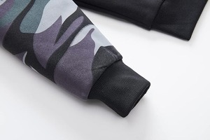 Sweat à capuche zippé d'hiver pour homme Sweat-shirt en polaire Sherpa Manteaux épais et chauds Remise sur les soldes - Product Image 5