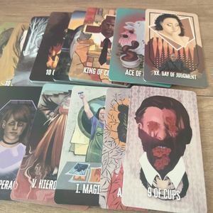 热卖工厂价格塔罗牌带指南定制印刷塔罗牌 - Product Image 4