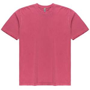 Camisetas de algodón de 300g para hombre, camiseta transpirable holgada de cuello redondo de verano de manga corta para hombre y mujer, Camiseta básica - Product Image 1