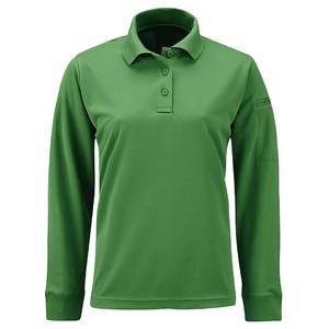 Cotton logo Colorful Polyester Sublimation Printing Lapel Men Polo <b>T</b>-<b>Shirt</b> Long Sleeved Unisex Work Polo <b>Collared</b> <b>Shirt</b> 2026 - Product Image 4