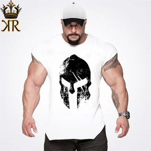 Camiseta sin Mangas para Hombre, para Gimnasio, Fitness, Algodón Transpirable, 180g, Cuello Redondo, Ropa Casual, Nuevo Modelo 2026, Chaleco Deportivo - Product Image 3