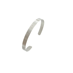 Bracelets ethniques modernes en laiton découpés et gravés au laser, motif cœur, pour femmes, bracelet fait main, pour le festival Hanouka - Product Image 6