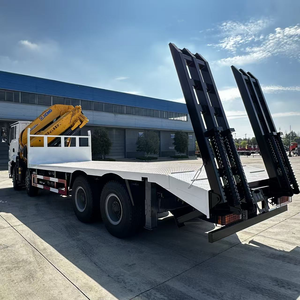 Sh ac man Del ong 8X4 <b>Truck</b>-Mounted <b>Crane</b> 19 250 kg GVW Diesel Manual Transmission Euro 4 Heavy-Duty Cargo - Product Image 2