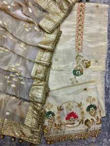 Diseñador moderno sin coser bordado a mano indio moda-adelante trajes de fiesta para mujeres estilo tradicional para Indio - Product Image 3