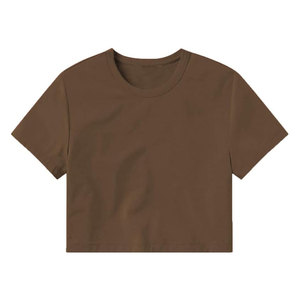 Camisetas Cortas con Estampado Personalizado, Tu Diseño, Camisetas Transpirables para Mujer, Camisetas de Algodón Casuales al por Mayor para Mujer - Product Image 5