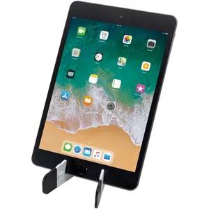 Organisateur de bureau pliable en plastique Buna pour tablettes et téléphones, matériau recyclé écologique - Product Image 3