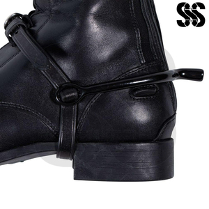 Éperons d'équitation en acier inoxydable de haute qualité fabriqués au Pakistan - Équipement d'entraînement durable résistant à la corrosion - Personnalisable - Product Image 6