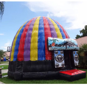Castillo Inflable Comercial para Discoteca, Casa de Brinco Musical, Brincolín de PVC para Fiestas al Aire Libre, Moonwalk - Product Image 2
