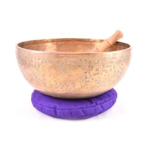 Compre ahora Último producto nuevo Juego de cuencos de canto hecho a mano para meditación y curación a precio de mercado - Product Image 2
