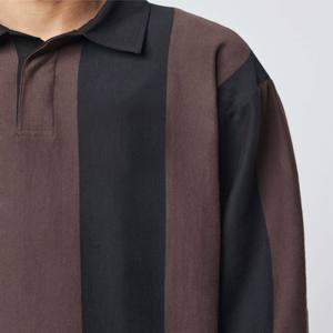 2024 Fall Waffle Knit <b>Long</b> <b>Sleeve</b> <b>Shirt</b> Plain Oversized Custom Waffle Thermal <b>Long</b> <b>Sleeve</b> <b>T</b>-<b>Shirt</b> - Product Image 6