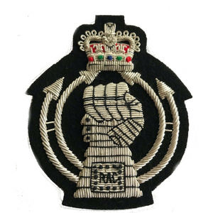 Patchs brodés faits main sur mesure en tissu sergé avec fil de bullion, effet 3D, en toile, taille, forme et couleur personnalisables - Product Image 2