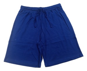 Men's Summer Sports Casual Beach <b>Shorts</b> Elastic Waist Solid Pattern 100% Cotton Quick Dry - Product Image 1