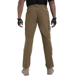 Pantalones de caparazón blando transpirables para hombre, pantalones impermeables a prueba de viento para exteriores, perfectos para senderismo, camping, senderismo, deportes y ropa de invierno - Product Image 2