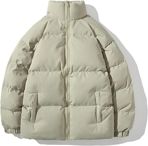 Logo personnalisé OEM Veste rembourrée en coton épais décontractée personnalisée Slim Fit Vêtements à la mode pour hommes Veste Streetwear - Product Image 4