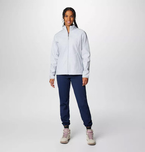 Nueva llegada gris Cirrus mujer Kruser Ridge Softshell chaqueta de manga larga y a prueba de viento últimas chaquetas para correr al aire libre de las mujeres - Product Image 2