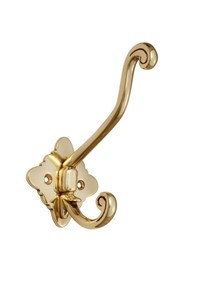 New Design Iron Metal Wall <b>Hook</b> White Powder Coated <b>for</b> Home Bathroom Living Room Key Coat Towel and Hat <b>Hooks</b> - Product Image 4