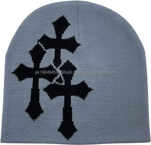 Unisex 100% Acrylic Winter <b>Beanie</b> Caps Quality Folded <b>Streetwear</b> Dot Customizable OEM/ODM Logo Breathable Designed <b>Beanies</b> - Product Image 1