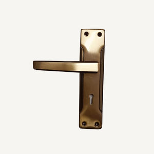 Iron Mortice KY <b>Door</b> Handle On <b>Plate</b> Luxury High Quality <b>Door</b> Hardware Brass Interior Furniture <b>Door</b> Brass Handle With <b>Plate</b> - Product Image 3
