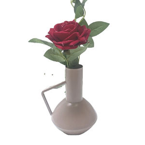 Florero de METAL para decoración del hogar, florero decorativo para boda, logotipo personalizado, venta al por mayor - Product Image 2