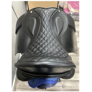 High Quality Indian Leather <b>Dressage</b> Saddle New Design Low Price Wholesale Available - Product Image 3