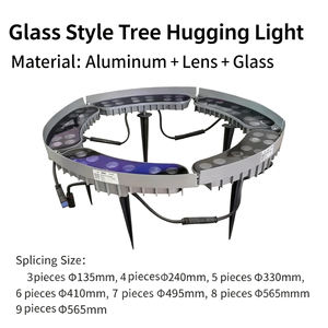 DMX512 RGB Kleurrijke Boomverlichting LED IP65 Waterdichte Buiten Spotboomlamp Ring Tuinlandschapsverlichting - Product Image 2