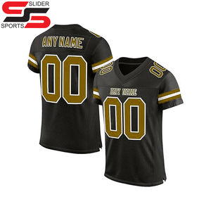 Uniforme de fútbol americano de llegada caliente 100% poliéster uniforme de fútbol americano ropa de equipo uniforme de fútbol americano - Product Image 2