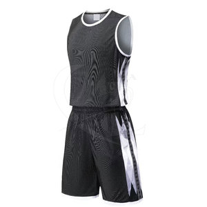 Uniforme de baloncesto de secado rápido de alta calidad, diseño único con características transpirables, conjunto de talla grande para adultos - Product Image 1